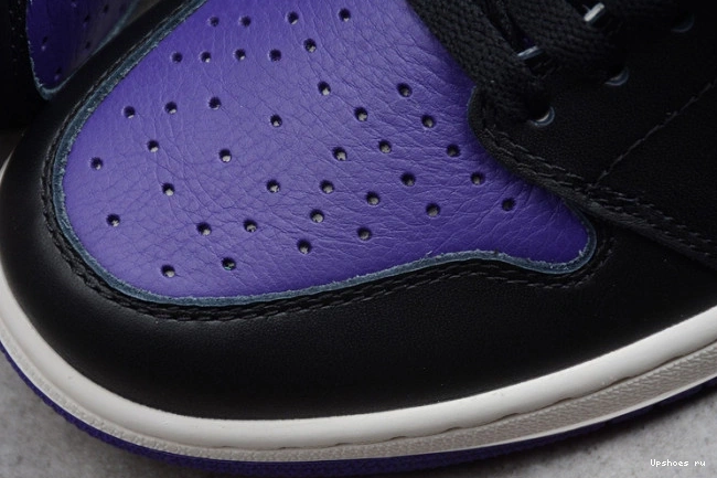 Purple' Retro 'Court Jordan 555088-501 High 1 OG Air 0720